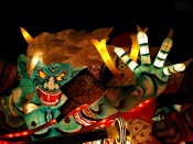 Nebuta no sato Aomori Blue Demon, Japan