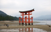 Otorii of Itsukushima-jinja Shrine view, Japan Otorii of Itsukushima-jinja Shrine view, Japan