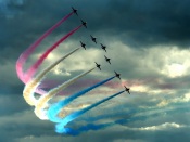 Air Show - Color Traces