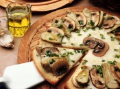 Pizza With Mushrooms