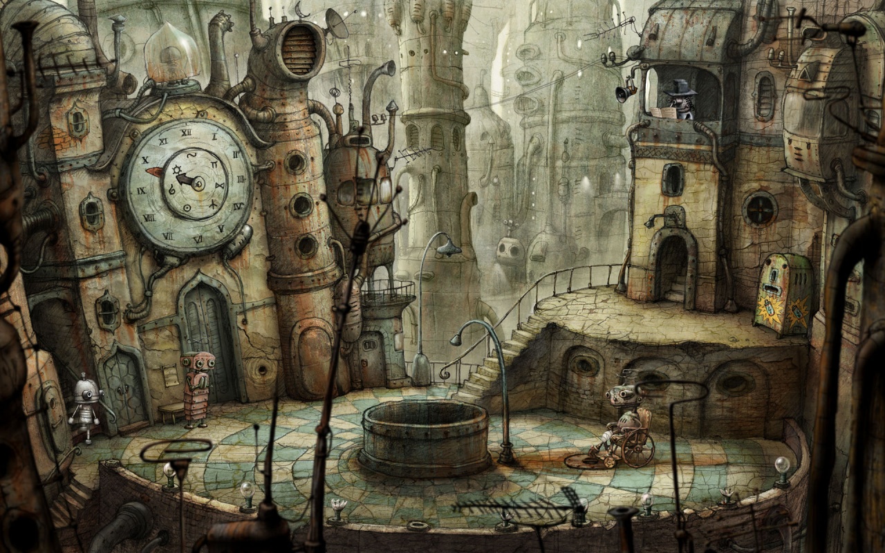 Machinarium - Plaza