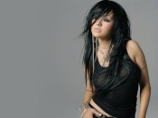 Christina Aguilera in Black