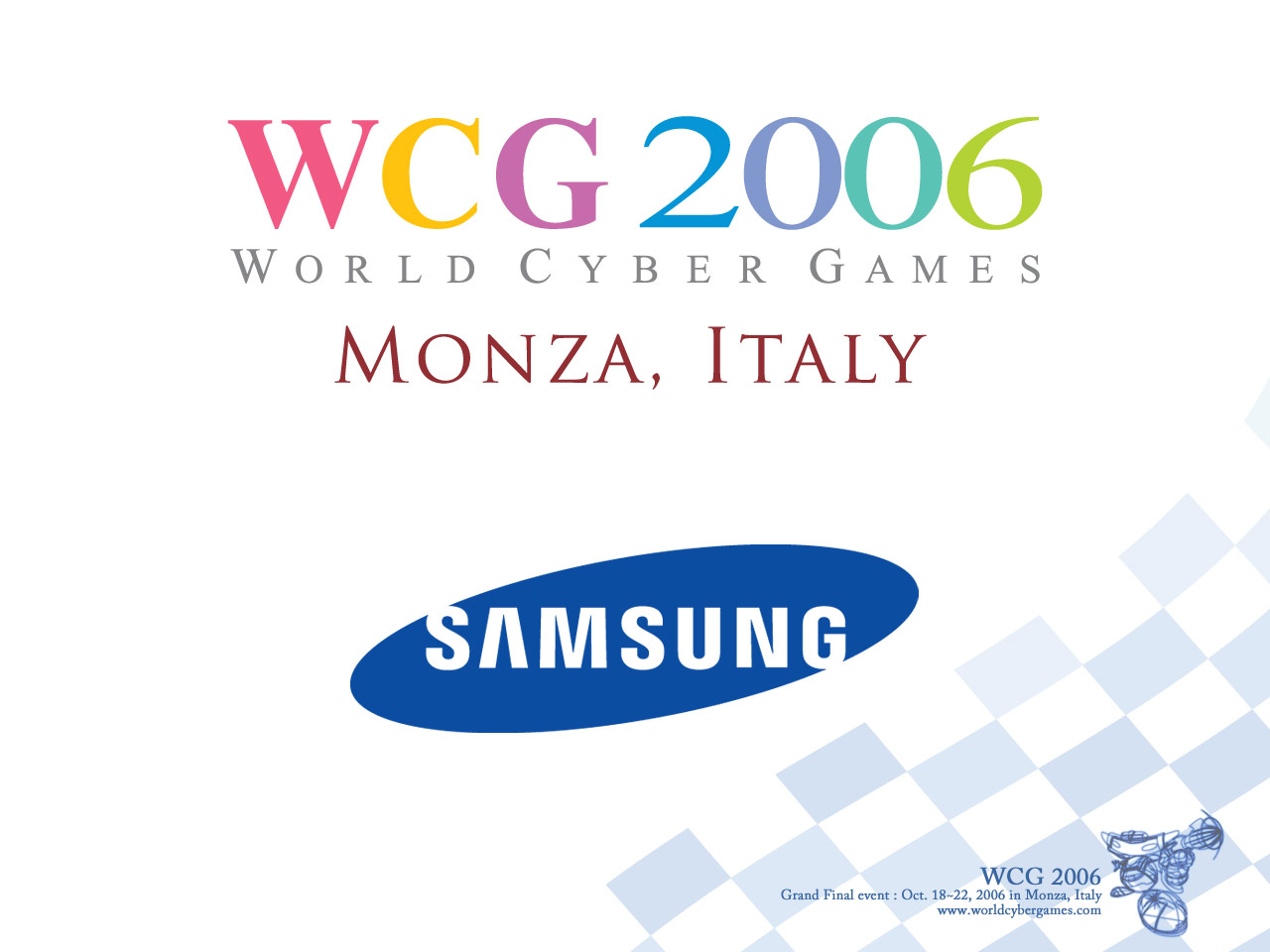 WCG 2006, Monza, Italy - Samsung