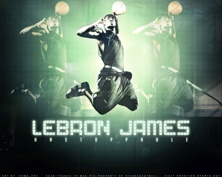 Leborn James Dunk