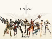 Lineage II - orcs, humans, dark elves and elves