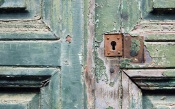 France, Brittany, Old Door