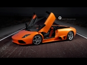 Orange Lamborghini Murcielago