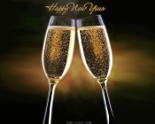 Happy New Year:Champagne