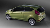 Green Ford Fiesta