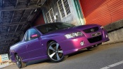 Purple Holden Ute SVZ