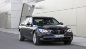 Black BMW 7 Series High Security