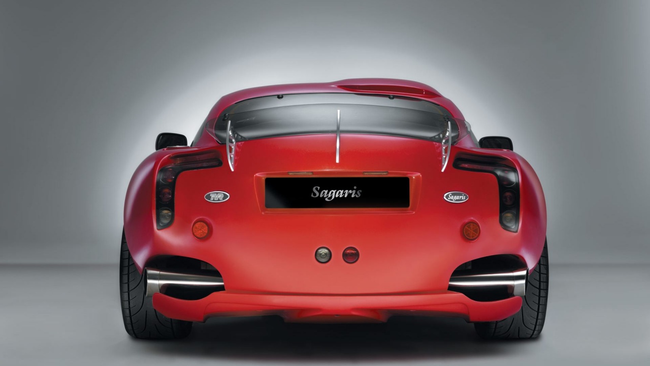 TVR Sagaris, back view