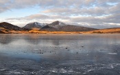 Iced Over  Lake