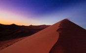 Sunrise Over the Namibs Dunes