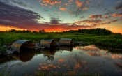 3 Culverts Sunset