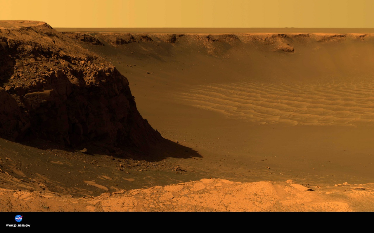 Victoria Crater on Mars