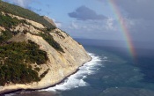 Rainbow and Mountain