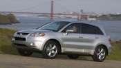 Silver Acura RDX