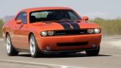 Orange Dodge Challenger SRT8