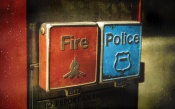 Emergency Fire and Police Buttons