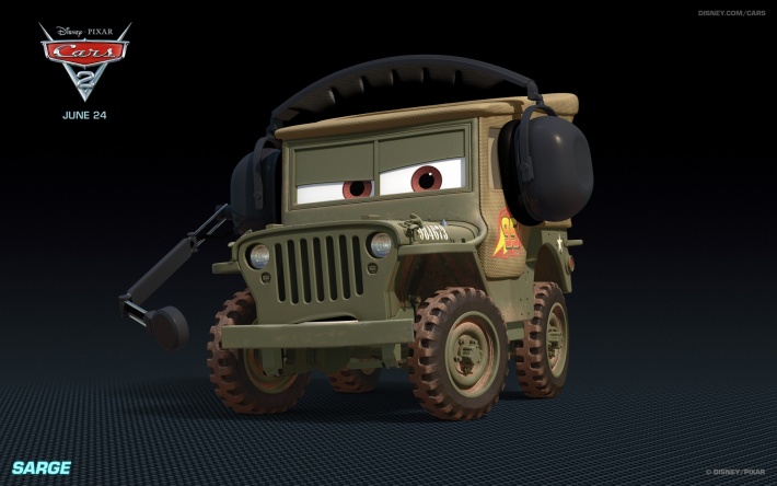 Cars 2 - Sarge