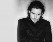 Orlando Bloom, Black and White Photo