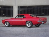 Red Muscle Car