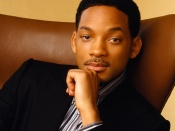 Will Smith on the Leather Sofa