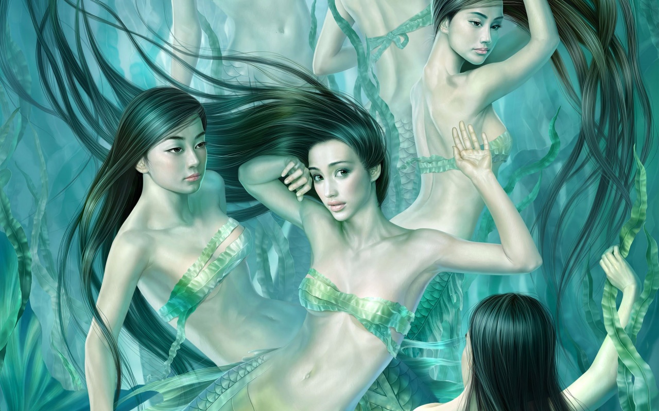 Girls Living Under Water