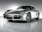 Porsche Cayman S, front view