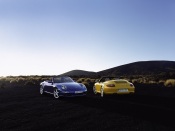 Two Porsches 911 Carrera S Cabriolet