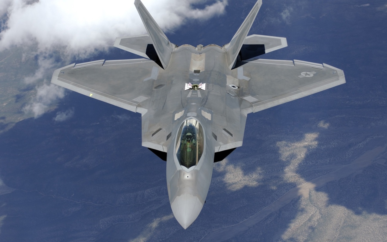 F-22 Raptor in Flight