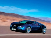 Bugatti Veyron on the Track