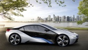 BMW I8, side view