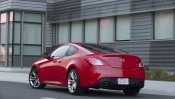 Red Hyundai Genesis Coupe