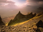 Quaraing Skye, Hebrides, Scotland scotland