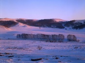 Beautiful Winter Scenery In China