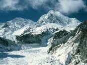 China. Mountains At Winter