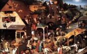 Pieter Brueghel The Elder, Dutch Proverb, 1559, Berlin