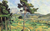 Paul Cezanne, Montagne Sainte Victoire, 1882, New York, Metropolitan Museum