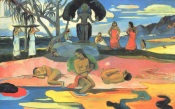 Paul Gauguin, The Day Of The Gods, 1894 , Chicago, Art Institute