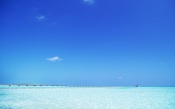 Maldives, Unusual View Of The Endless Ocean