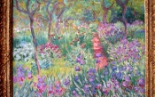 Claude Monet, The Artists Garden At Giverny, 1900 , Yale Art Galleries