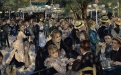 Pierre Auguste Renoir, Moulin De La Galette, 1876, Paris, Musee Dorsay