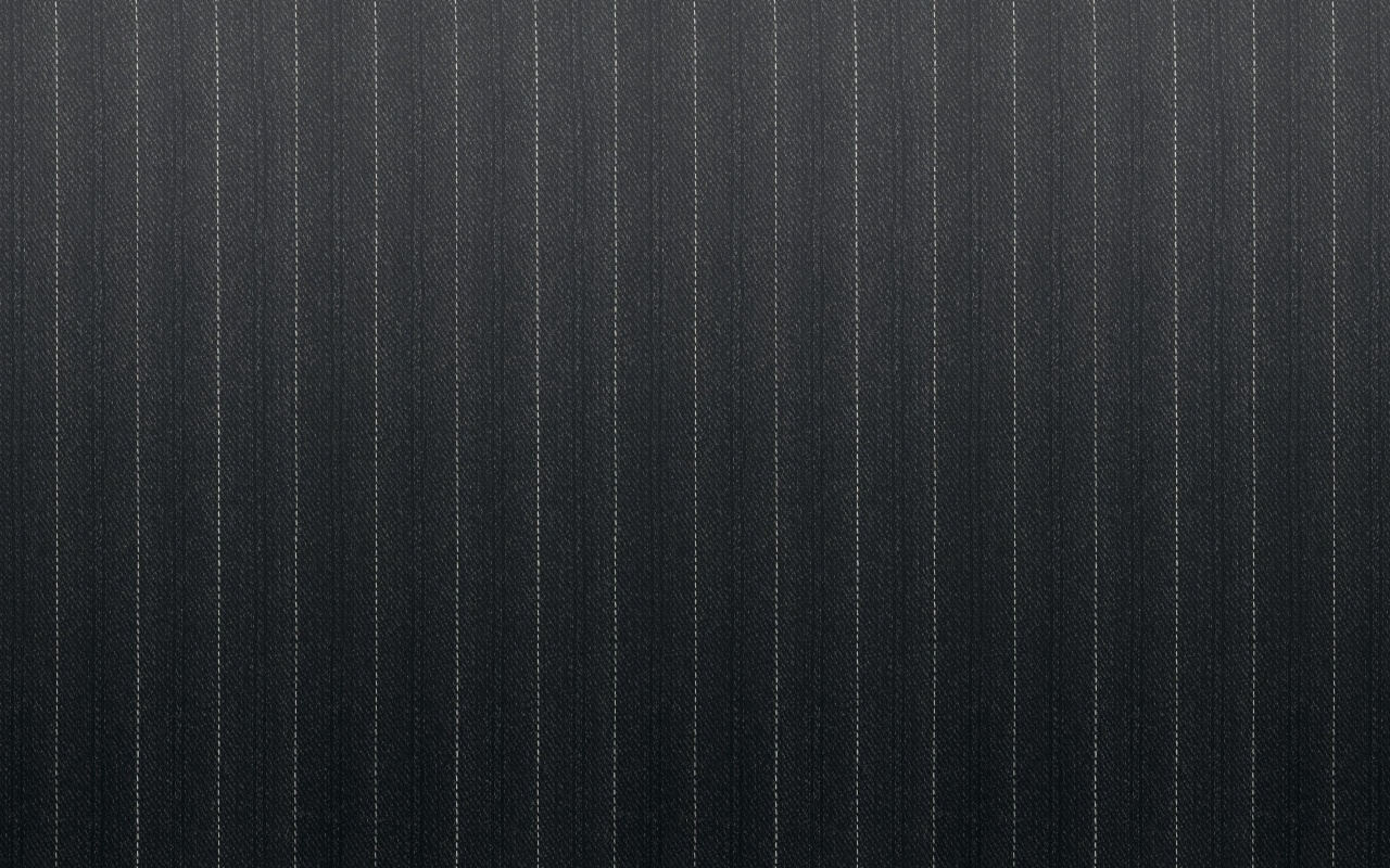 Black Cloth With White Thin Strips