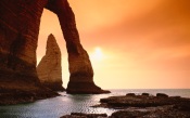 Cliffs of Etretat. France