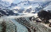 Aerial View of Glacier Bay National Park, Alaska, USA