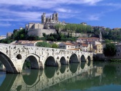 River, Beziers, France