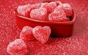 Fruit Jellies in the Form of Hearts