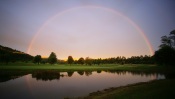 Rainbow over the Plain